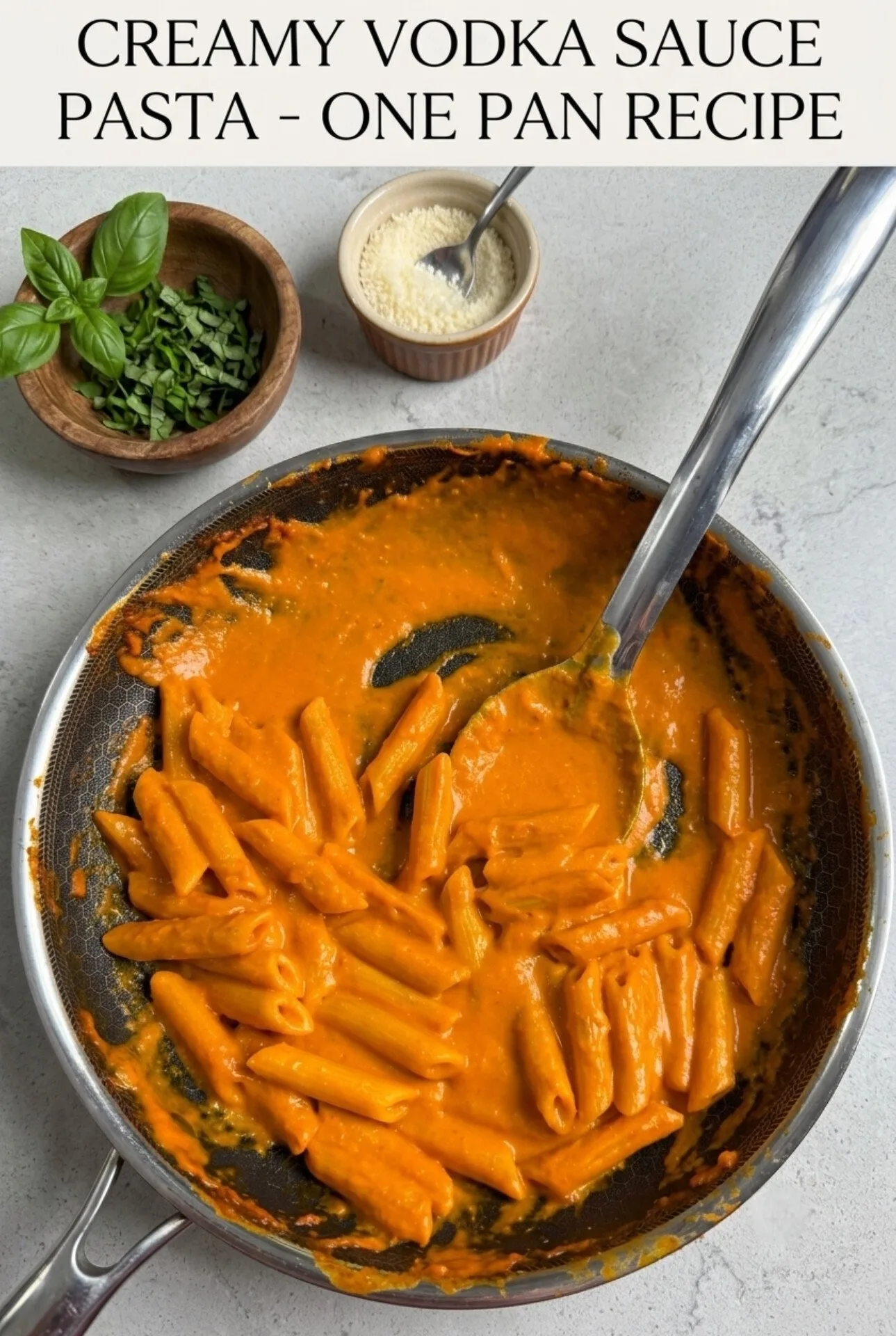 Authentic Penne alla Vodka with Crispy Pancetta